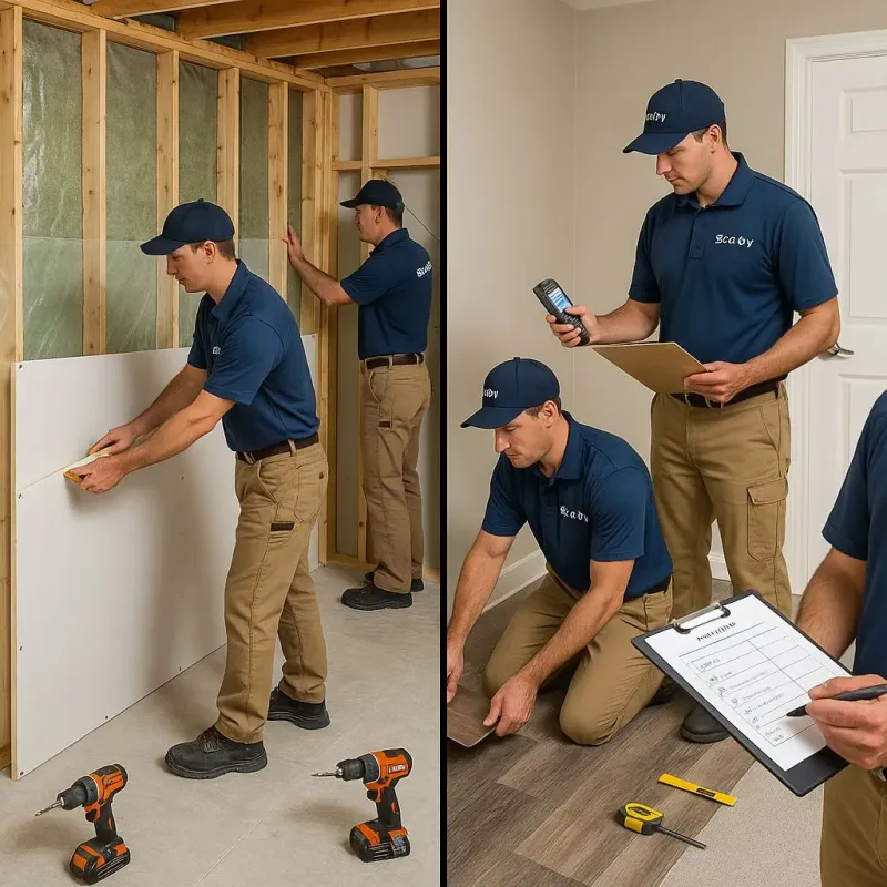 Repairs and Reconstruction process in Rector, AR