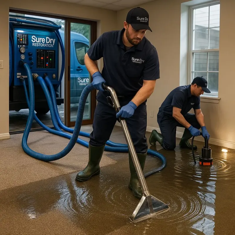 Water Extraction and Removal process in Rector, AR